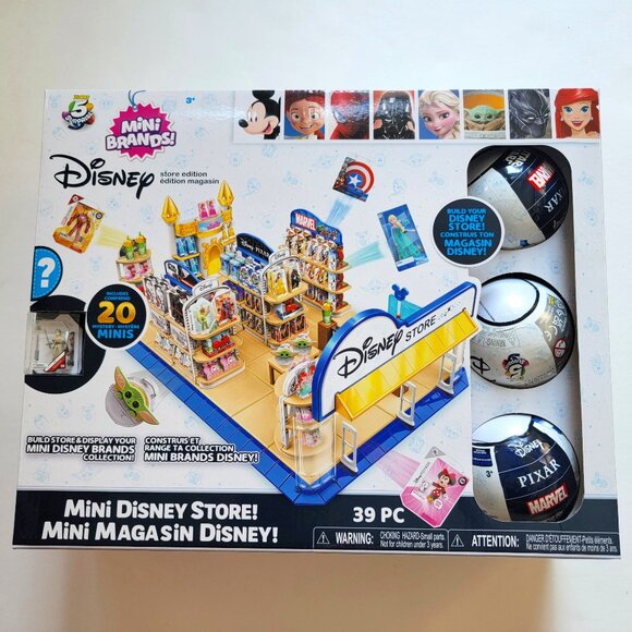 Mini Brands Disney Store display + 20 minis, Brand new - Picture 1 of 8